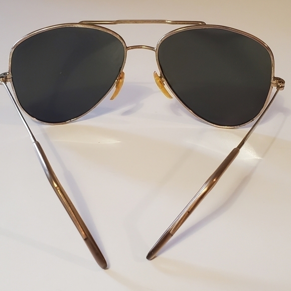 Vintage Sun-Ray Taiwan Mirror Aviator Sunglasses - Picture 9 of 15
